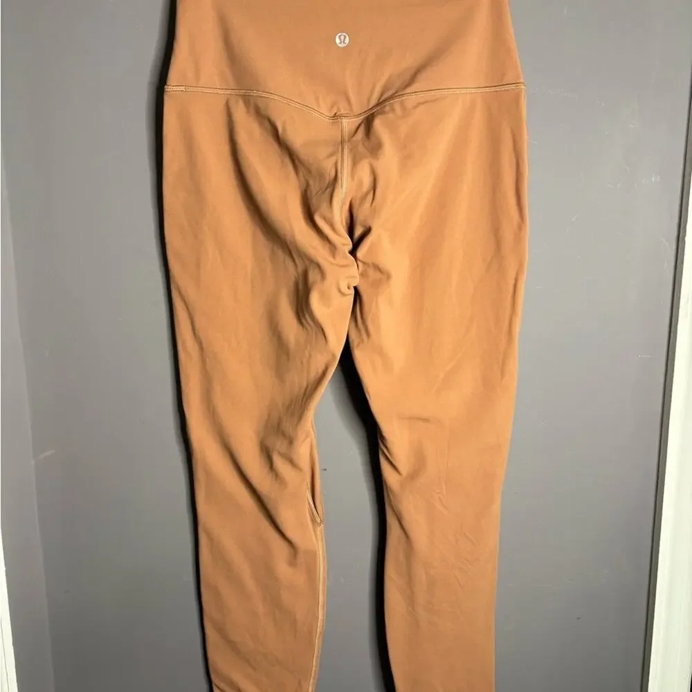 Lululemon Brown Cropped Mid Rise Leggings 4